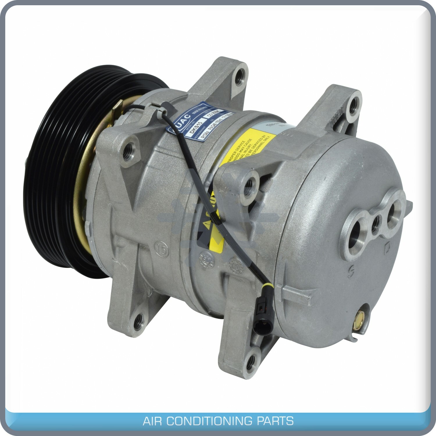 New A/C Compressor w/ Clutch for Isuzu NPR - 1996 to 2001 - OE# 8970953172