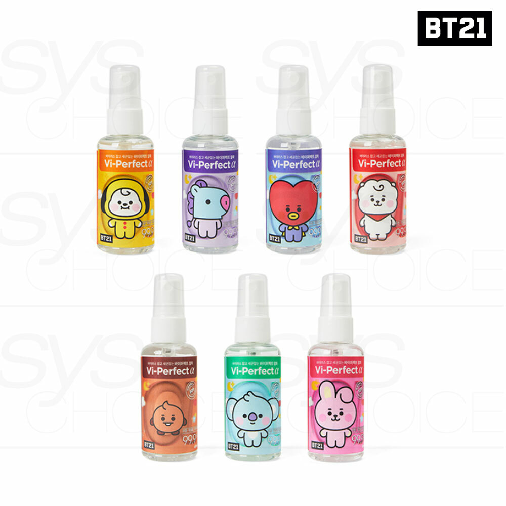 BTS BT21 Official Authentic Goods Baby Portable Spray Disinfectant