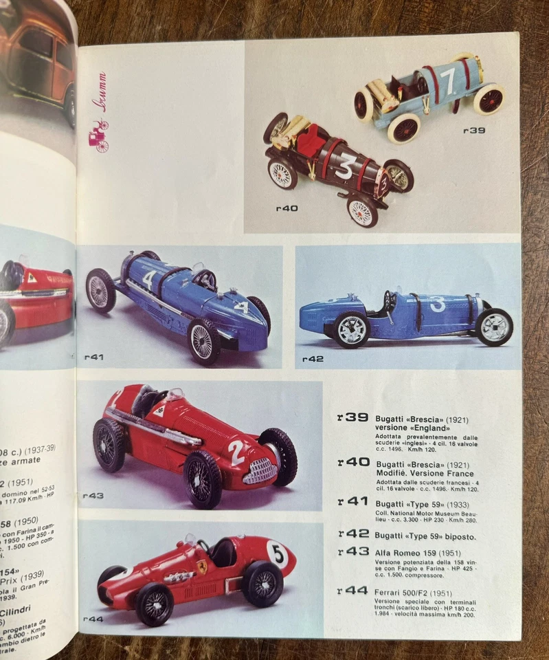 Catalogo BRUMM - Styling in Miniatura per Cultori del Modellismo 1:43 - Immagine 2 di 2