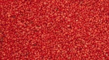 Acquario Chroma Rosso Epossidica Rivestito Sabbia Misura Approx Grani 1 - 2mm 4