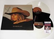 Lainey Wilson signed "WHIRLWIND" Vinyl Album BLACK WHITE SPLIT 2x Lp JSA COA