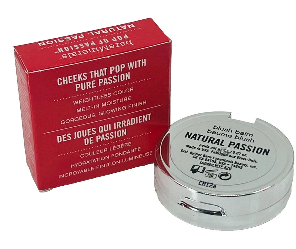 Bálsamo rubor Pop of Passion #Natural Passion ~ 2 g/0,07 oz - Nuevo en caja Foto 4 de 4