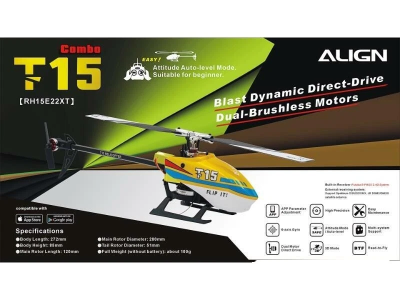 Модели и наборы радиоуправляемых вертолетов Align