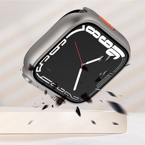 Upgrade to Ultra Glass Screen Protector For Apple Watch 9 8 7 6 5 4 PC Cover - Picture 13 of 30