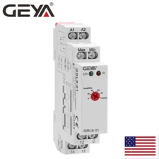 GEYA GRL8 Water Level Control Relay Liquid Monitoring 10A AC/DC 24-240V Sensor