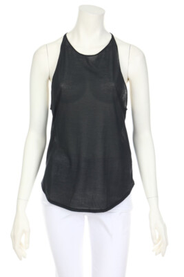 M.GRIFONI Racerback Top S anthracite NEW#8892