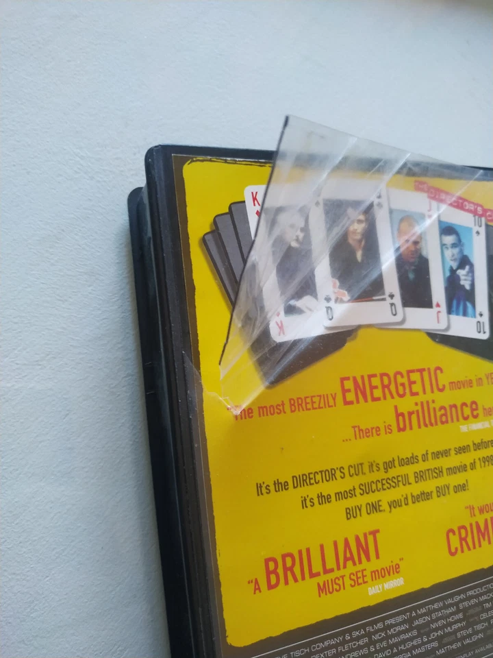 Lock Stock And Two Smoking Barrels The Directors Cut - VHS Kassette Tape English - Bild 3 von 4