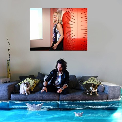 V7060 Carrie Underwood Smile Beautiful Face Country Singer WALL POSTER PRINT UK - Picture 3 of 13
