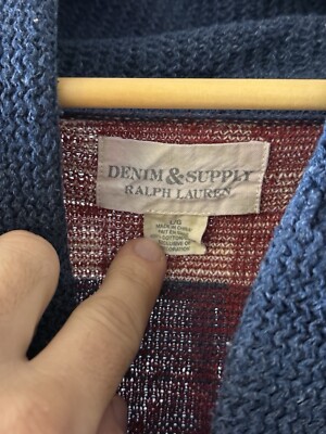 Ralph Lauren Denim Supply Aztec Southwestern Indian Western