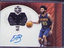 2016-17 Limited - Rookie Jersey Auto DeAndre' Bembry 82/99