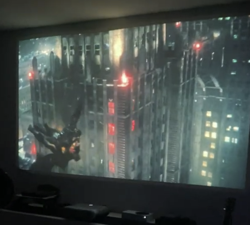 JMGO Pro Wonderwall 1080p, accepts 4K Smart LED Projector O1PRO