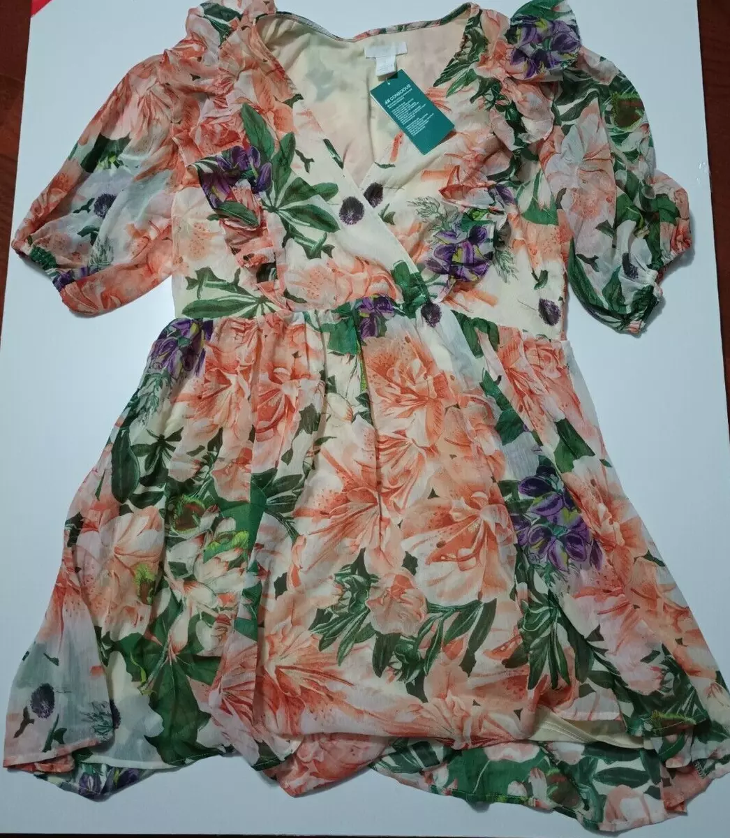H&m conscious floral dress sale