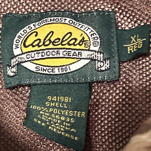 Cabelas Advantage Maxx 4 Hd Camo Long Sleeve Button Lined Shirt Jacket Size XL - Picture 4 of 9