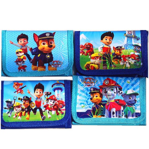 Paw Patrol Wallet Boys Children Kids Cartoon Character Wallet Coin Purse Toy