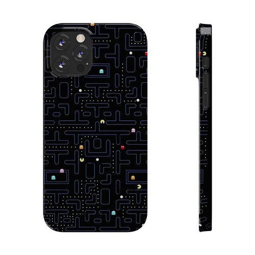 Funda Delgada iPhone, Diseño Retro Pac Man Arcade Tablero de Juego, Acabado Brillante - Imagen 54 de 73