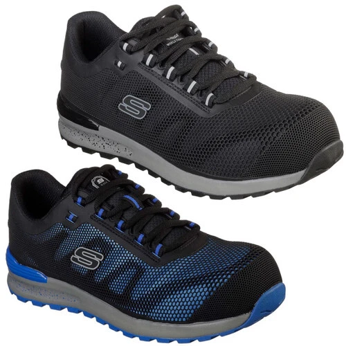 Skechers men's work shoes uk sale