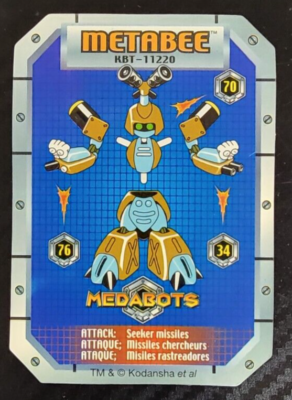 Medabots Card Metabee KBT-11220 | eBay