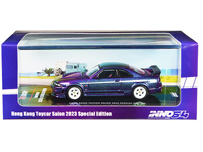 Nissan Skyline GT-R R33 Nismo 400R Midnight Purple II 1/64 | eBay