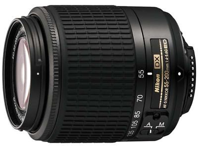 Nikon 55-200mm LENS KIT 55-200 For D40X  D40 D200 D80 D70S D300 D5100 D3100 D90 - Picture 1 of 1