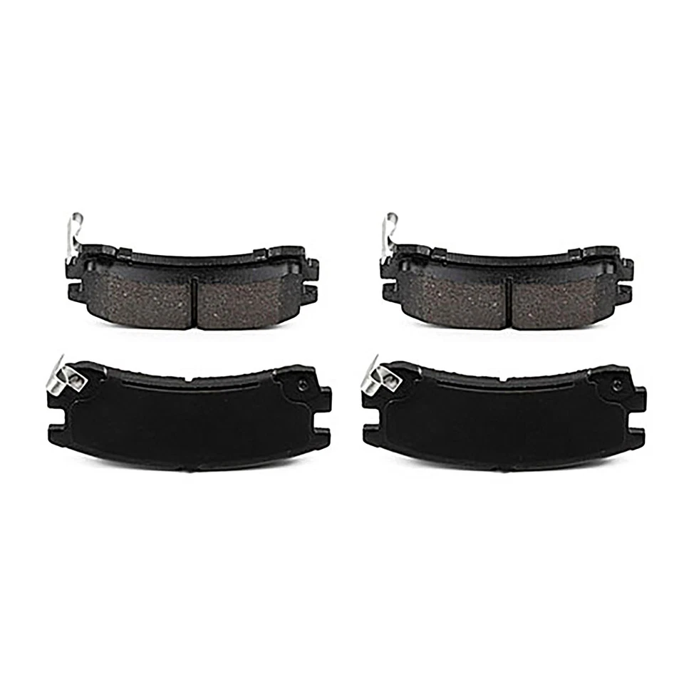 Kit de rotores y pastillas de freno de disco trasero para Nissan Pathfinder 1988-1995 Foto 2 de 3