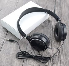 Universal 3.5mm Wired Computer Headphone Foldable Portable Headset Earphone