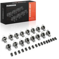 A-premium 16pcs 17-4ph Stainless Steel Roller Rocker Arms For Chevy Sbc 350 1.6