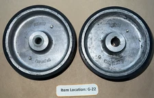 COLSON THERMOTECH WHEELS FOR LINCOLN WELDING MACHINE LOT OF 2
