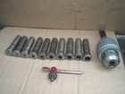 Lot 10 R8 Collets and 3/4 Import drill chuck — photo 1