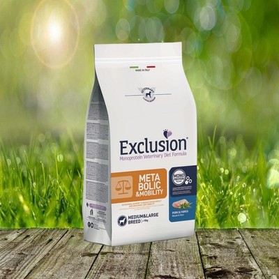 Exclusion Metabolic & Mobility Schwein u. Hanf Medium / Large 12 kg