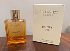 Bellavita Luxury Honey Oud Eau De Parfum 100ml 3.38oz New In Box