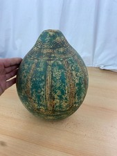 Ton Vase Terrakotta Afrika Baule 29 cm groß
