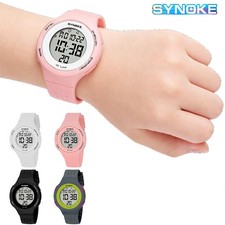 Kids Waterproof Watch LED Digital Watch Alarm Watch Boys Girls Sports Best Gift