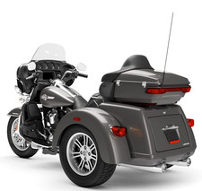 31" 2-pack Black Stainless AM/FM/XM/CB Mast Radio Antennas for HARLEY-DAVIDSON