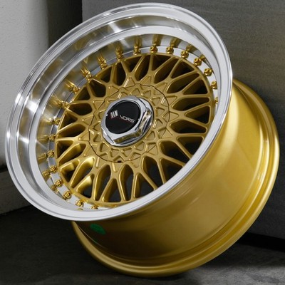 16x8 Gold Wheel Vors VR3 4x100/4x114.3 20 (1) 73.1