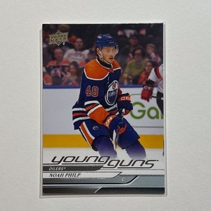 2024-25 Upper Deck Noah Philp Young Guns #495 UD Series 2 Rookie Edmonton Oilers
