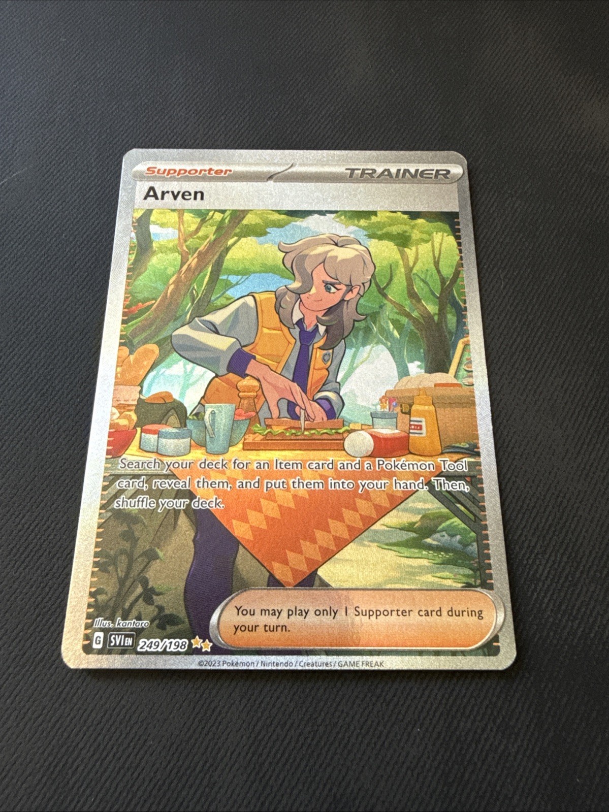 Arven 249/198 Sv01: Scarlet & Violet Base Set Holo