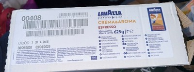 Lavazza Espresso Coffee Beans Crema & Aroma 100 Pack Exp 09/30/2026