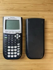 Texas Instruments TI-84 Plus Graphing Calculator - Black W/Cover