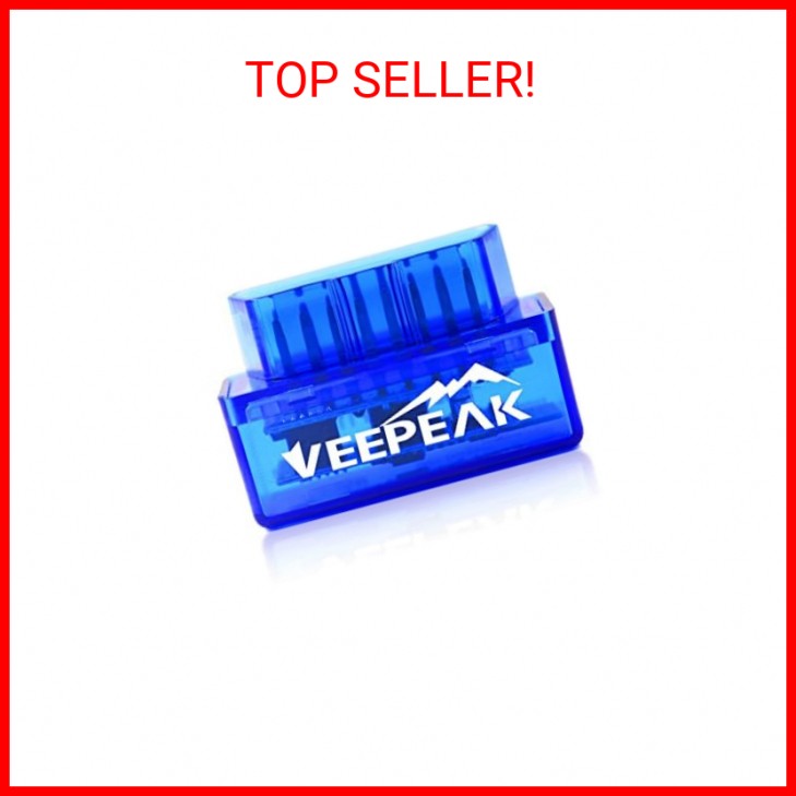 Veepeak Mini Bluetooth OBD2 Scanner for Android – Diagnose Check Engine Light-image