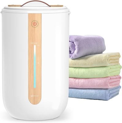 Keenray White Towel Warmer Bucket Auto Shut Off