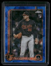 2025 Topps Chrome Update Sapphire Edition #USC31 Grant Wolfram