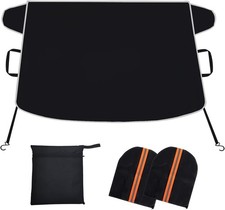 Cover for Cars, Windshield Cover for Ice and Snow Removal Sunshade, Frost Wi