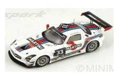Spark Mercedes Sls Amg Gt3 Martini N 33 Winner Hankook 12h Zandvoort 2014 M.schultis R.van Der Zande P.schmidt C.bracke 1:43 SP054