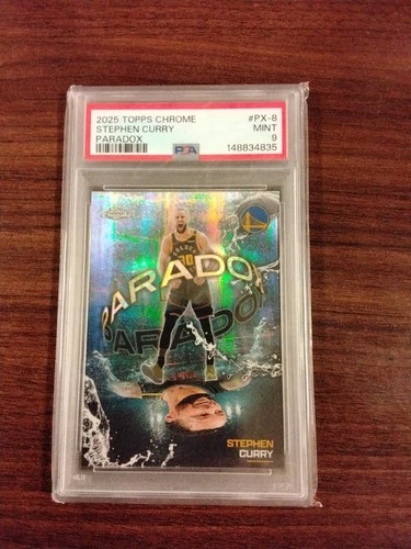 2025 Topps Chrome Stephen Curry Base (RAW)