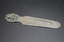 # Antique Art Deco C1920 Sterling Silver 925 S.M & Co Bookmark 10.6g