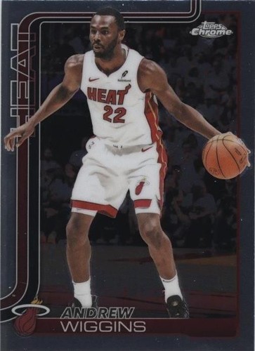 Andrew Wiggins 2025-26 Topps Basketball Blackout Parallel SSP /99