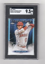 2022 Topps Shohei Ohtani Stars of MLB Chrome -  Graded MT+ by SGC