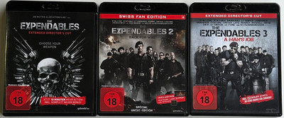 The Expendables 1 2 3 | Blu-ray | Audio DE/EN | Zone B