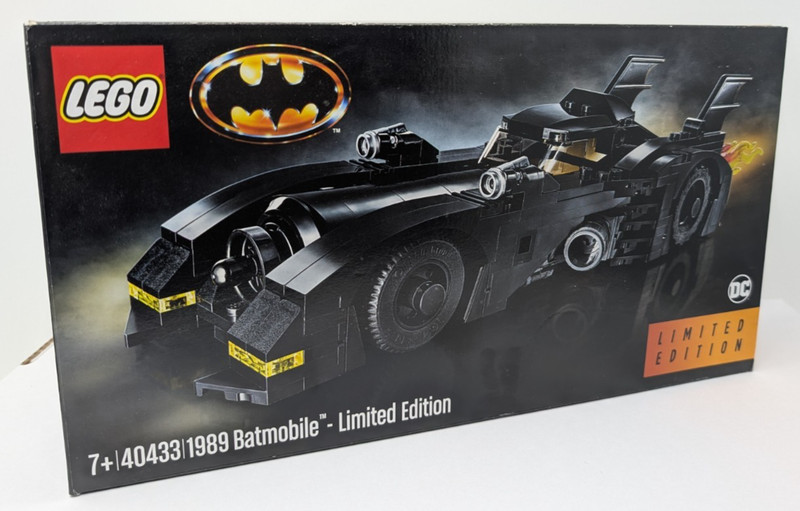 LEGO 40433 - 1989 Batmobile - Limited Edition- Retired - Brand New/Sealed