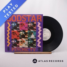Psychic TV Godstar 12" Single Vinyl Record TOPY H 009 Temple Records - VG+/VG+